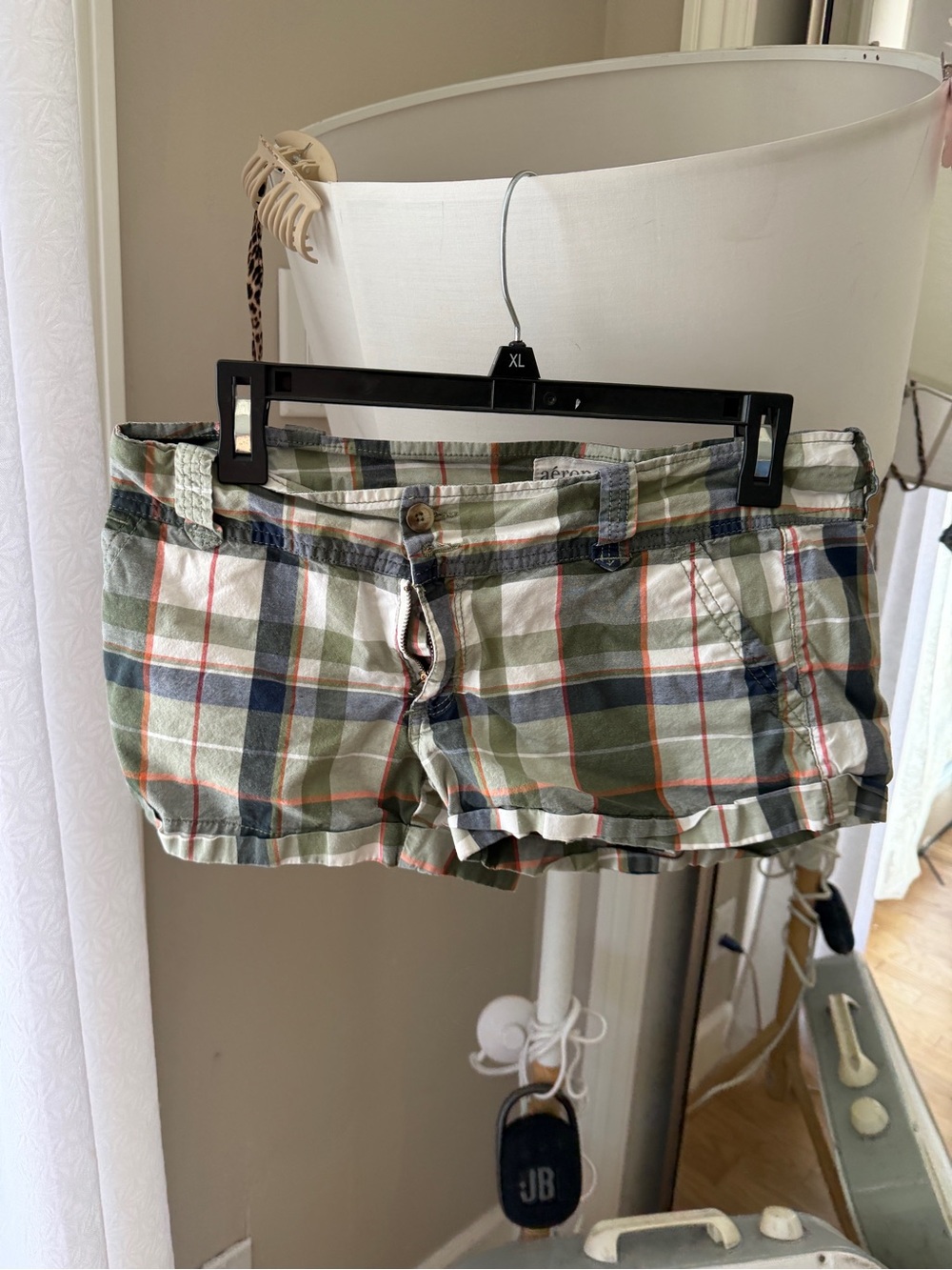 Aeropostale plaid shorts
